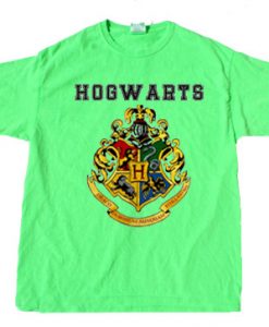 hogwarts logo harry potter Unisex GreenT shirts