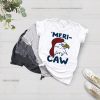 merry claw white tees