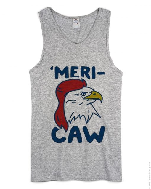 merry claw woman grey tank top