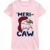 merry claw woman pink t shirts