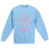 99 percent Angel Girl blue sea sweatshirts