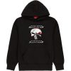 Are Good Men Who Are Skilled At Violence The Punisher black hoodie