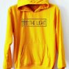 Be The Light yellow hoodie