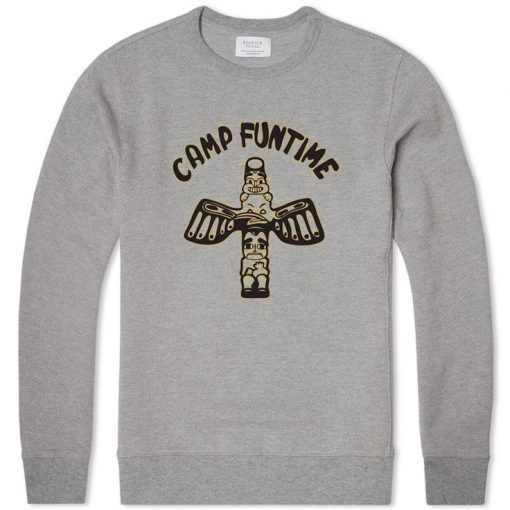 Camp Funtime grey sweatshirts