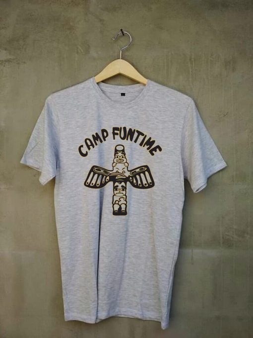Camp Funtime grey t shirts