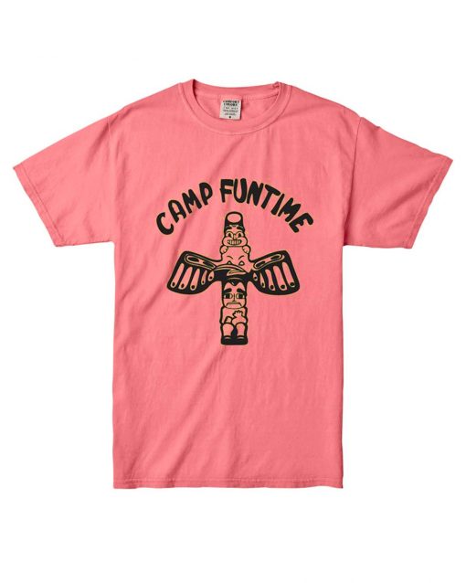 Camp Funtime pink t shirts