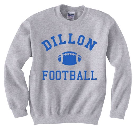 Dillon Panthers Football grey sweatshirts