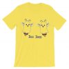 Funny BOO BEES Helloween yellow t shirts