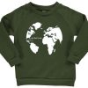 GO BE LOVE Green sweatshirts