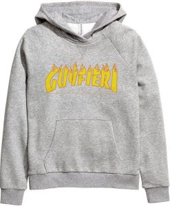 Guy Fieri X Thrasher grey hoodie