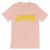 Guy Fieri X Thrasher pink t shirts