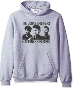 Jonas Brothers Happines begin premium grey hoodie