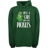 Just a Girl Who Loves Pickles Green Hoodie