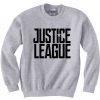 Justice League Exclusive grey sweatshirts