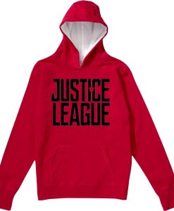 Justice League Exclusive red hoodie