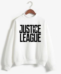 Justice League Exclusive white sweatshirts