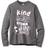 KIND HEART MAKE KIND WORLD Grey Sweatshirts