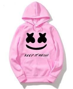 Keep It Mello Pink Hoodie