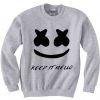 Keep It Mello grey Sweatshirts
