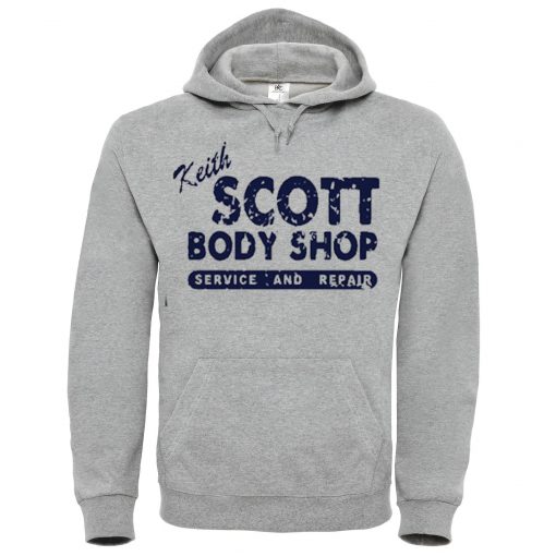 Keith SCOTT Body Shop One Tree Hill Unisex grey Hoodie