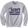Keith SCOTT Body Shop One Tree Hill Unisex grey sweatshirrts