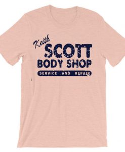 Keith SCOTT Body Shop One Tree Hill Unisex pink tees