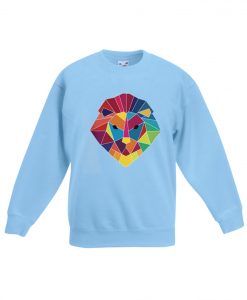 LION blue skay sweatshirts