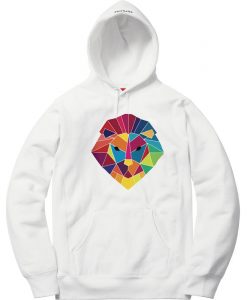 LION white limit edition hoodie