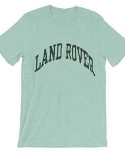 Land Rover Unisex blue sea t shirts