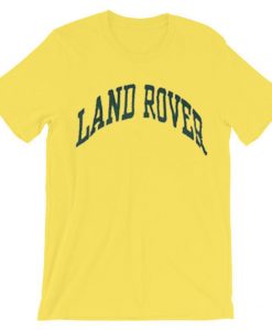 Land Rover Unisex yellow t shirts