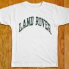 Land Rover unisex white tees