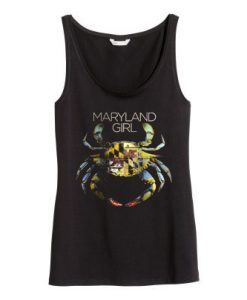 Maryland Girl black tank top