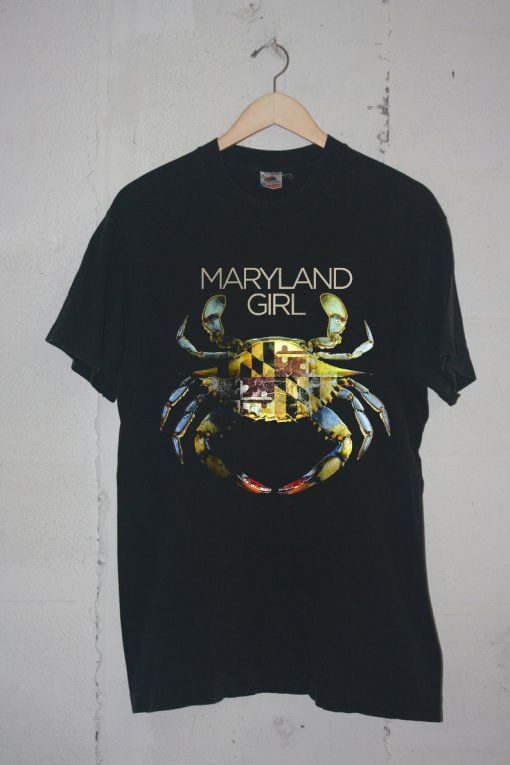 Maryland Girl black tshirts