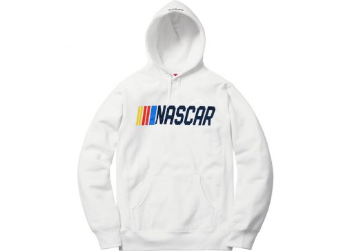 NASCAR White Hoodie