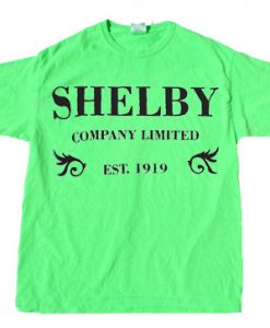 Shelby Company green t shirts