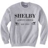 Shelby Company grey sweatshirts