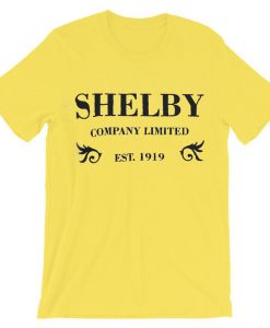 Shelby Company yelow t shirts