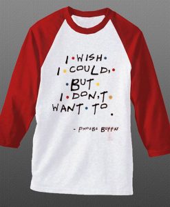 i wish i could white red sleeves raglan t shirts