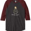 Be Light Grey Brown Sleeves Raglan T shirts