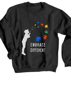 Embarace Different Black Sweatshirts