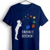 Embarace Different Blue NavyTshirts