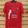 Embarace Different Red Tshirts