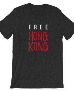 Free Hong Kong Grey Aspahalt Tshirts