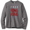 Free Hong Kong Shoft Grey sweatshirts