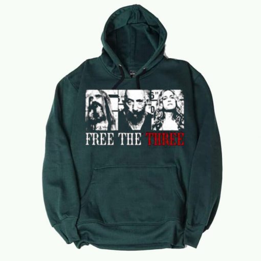 Free the Three Green Hoodie