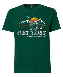Get Lost Green T shirts