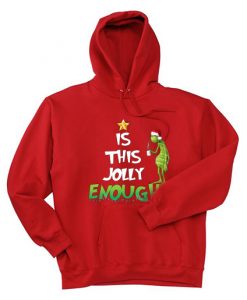Is This Jolly Enough Red Hoodie