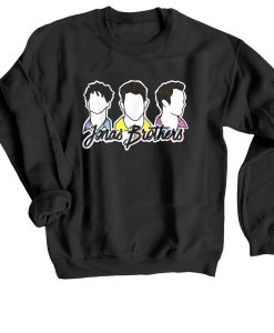 Jonas Brothers Happiness Begins Tour Fans Happiness Gift Black Black sweatshirts