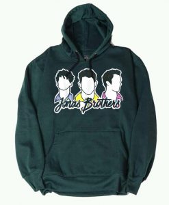 Jonas Brothers Happiness Begins Tour Fans Happiness Gift Green Hoodie