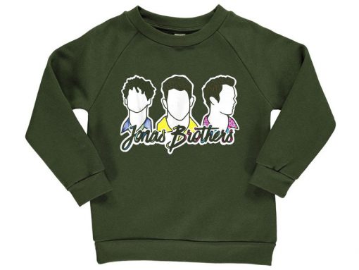 Jonas Brothers Happiness Begins Tour Fans Happiness Gift Green sweatshirts